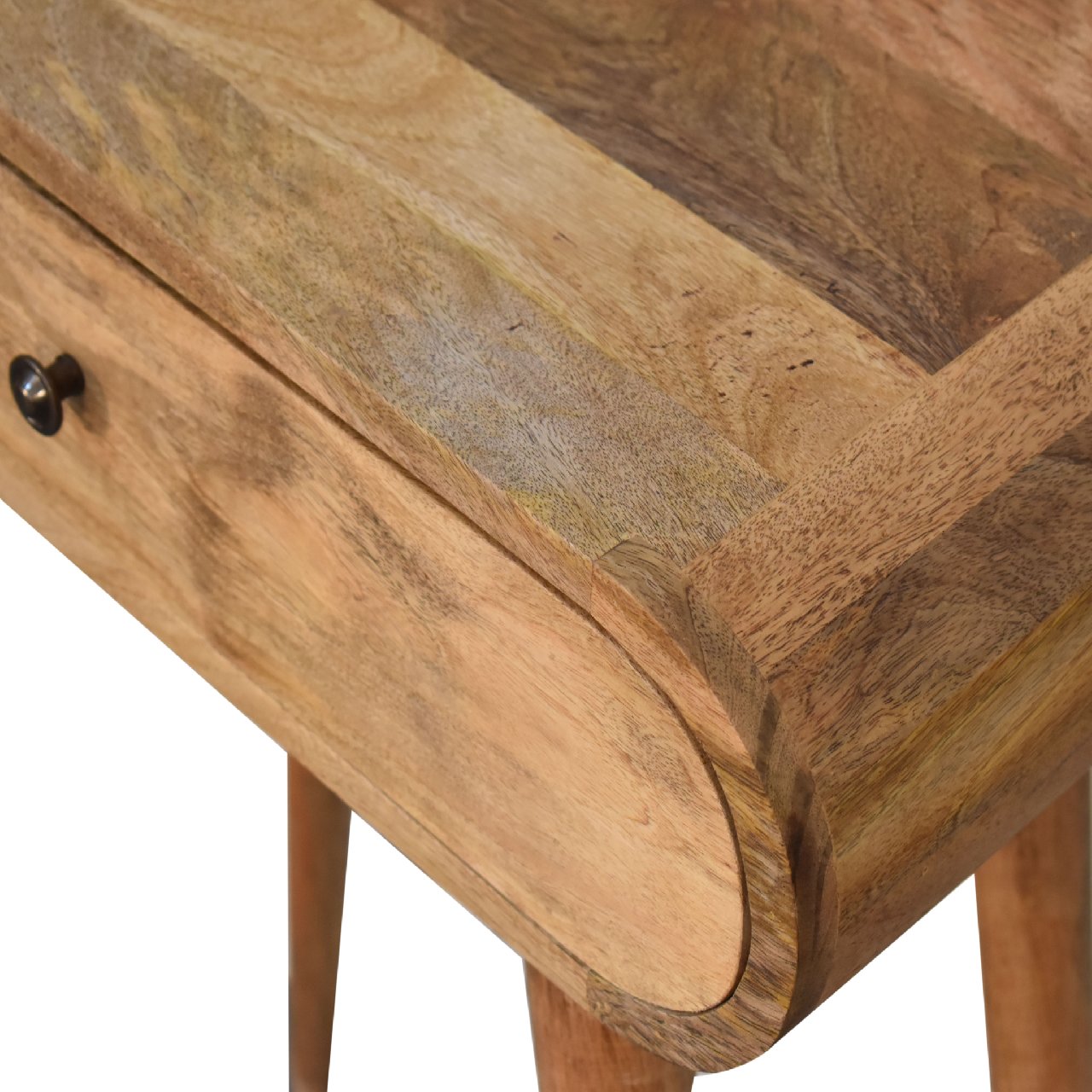 Mini London Console Table | Oak-Ish Solid Mango Wood