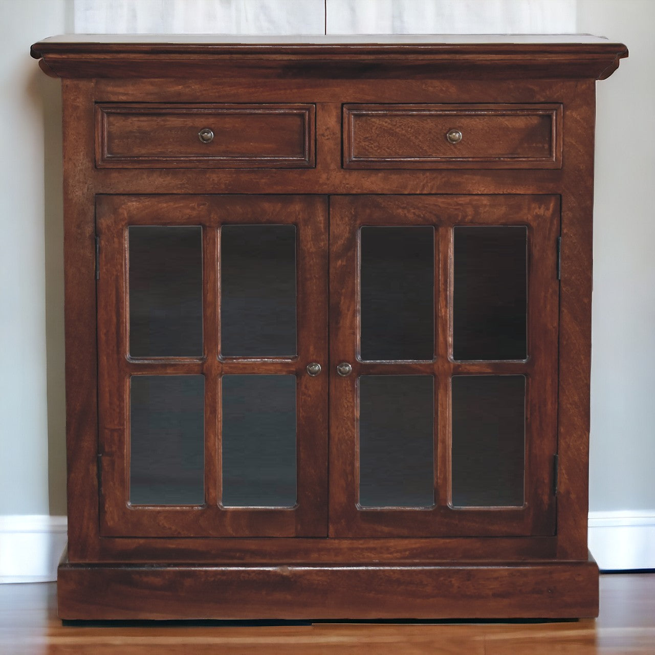 Cherry Glazed Cabinet