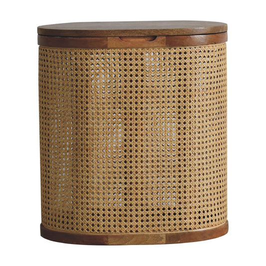Larissa Round Lid-Up Storage Stool