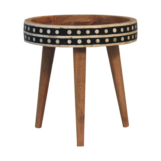 Mini Pattern Nordic End Table Accent Piece