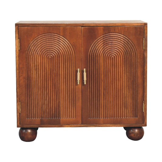 Tula Console Table | Chestnut Solid Mango Wood