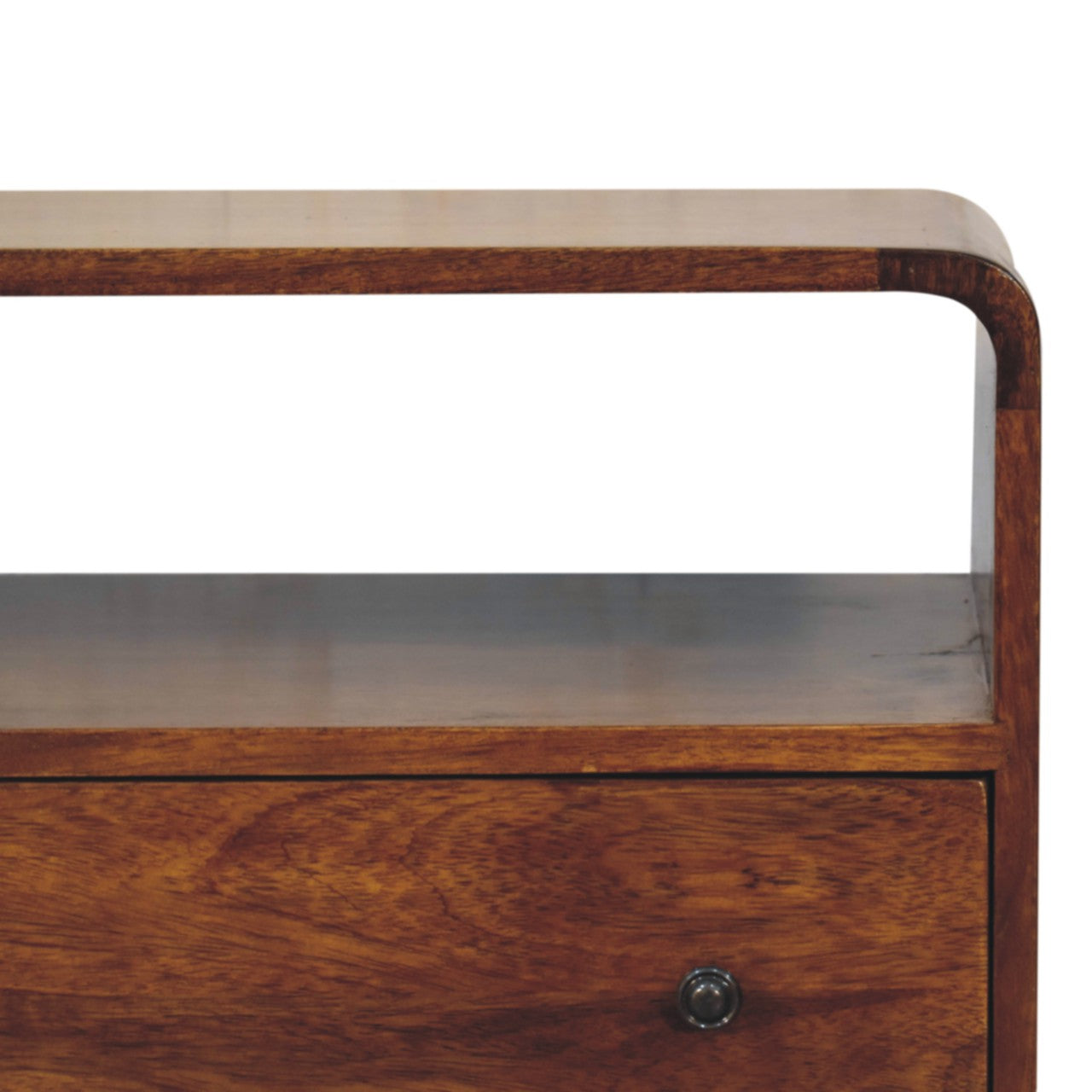 Curved Nordic Charm Chest of Drawers