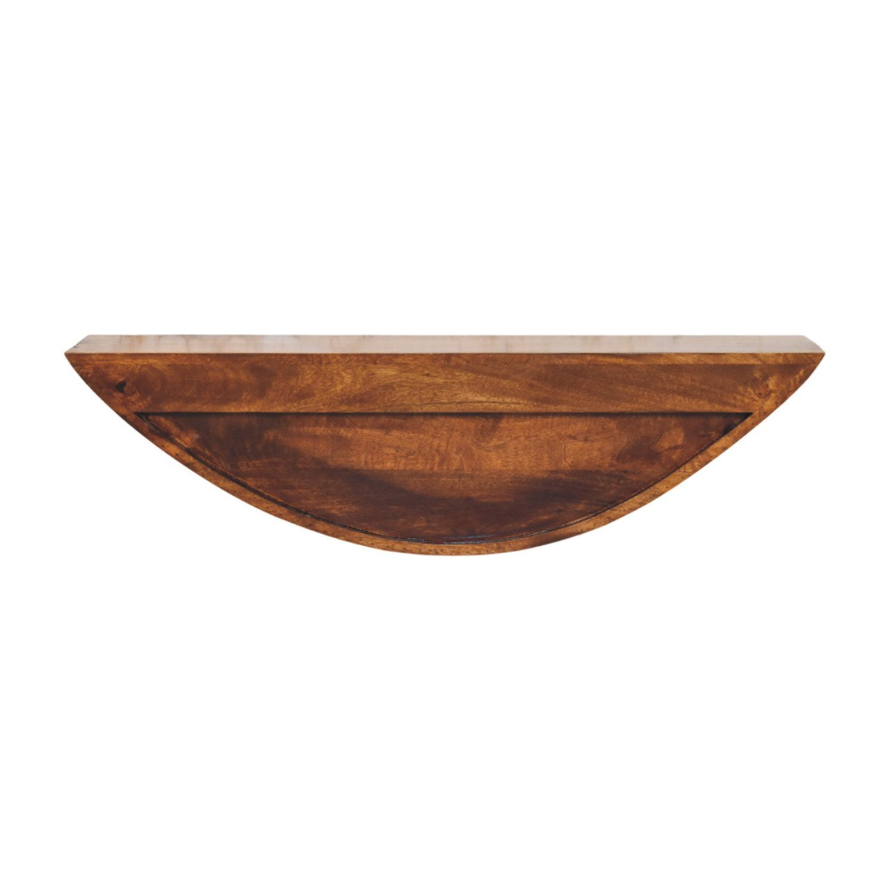 Crescent Floating Wall Shelf Chest of Drawers