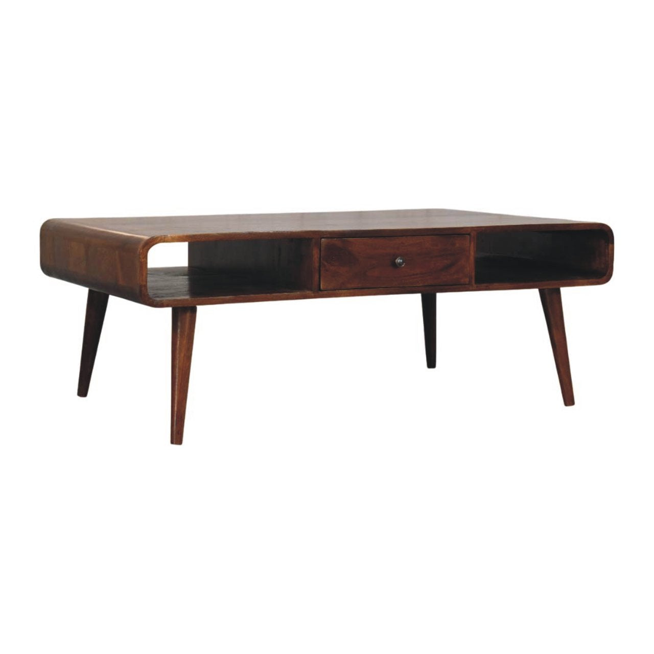 Avora 2-Drawer Chestnut Coffee Table