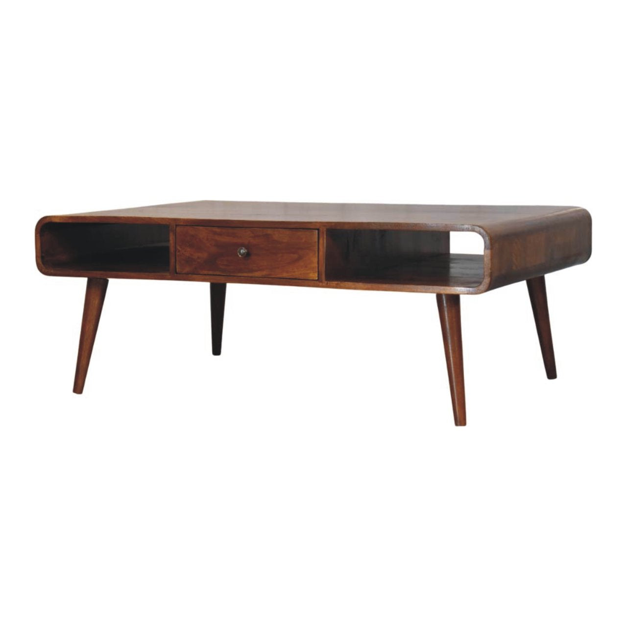 Avora 2-Drawer Chestnut Coffee Table