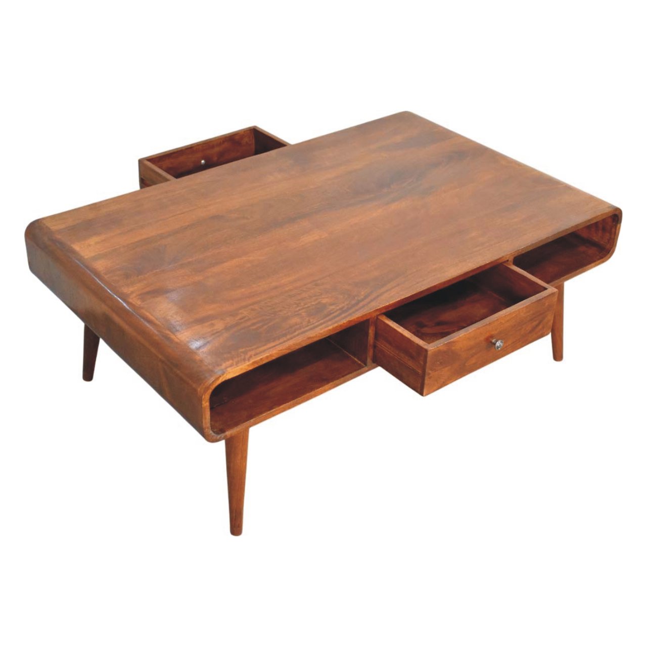 Avora 2-Drawer Chestnut Coffee Table