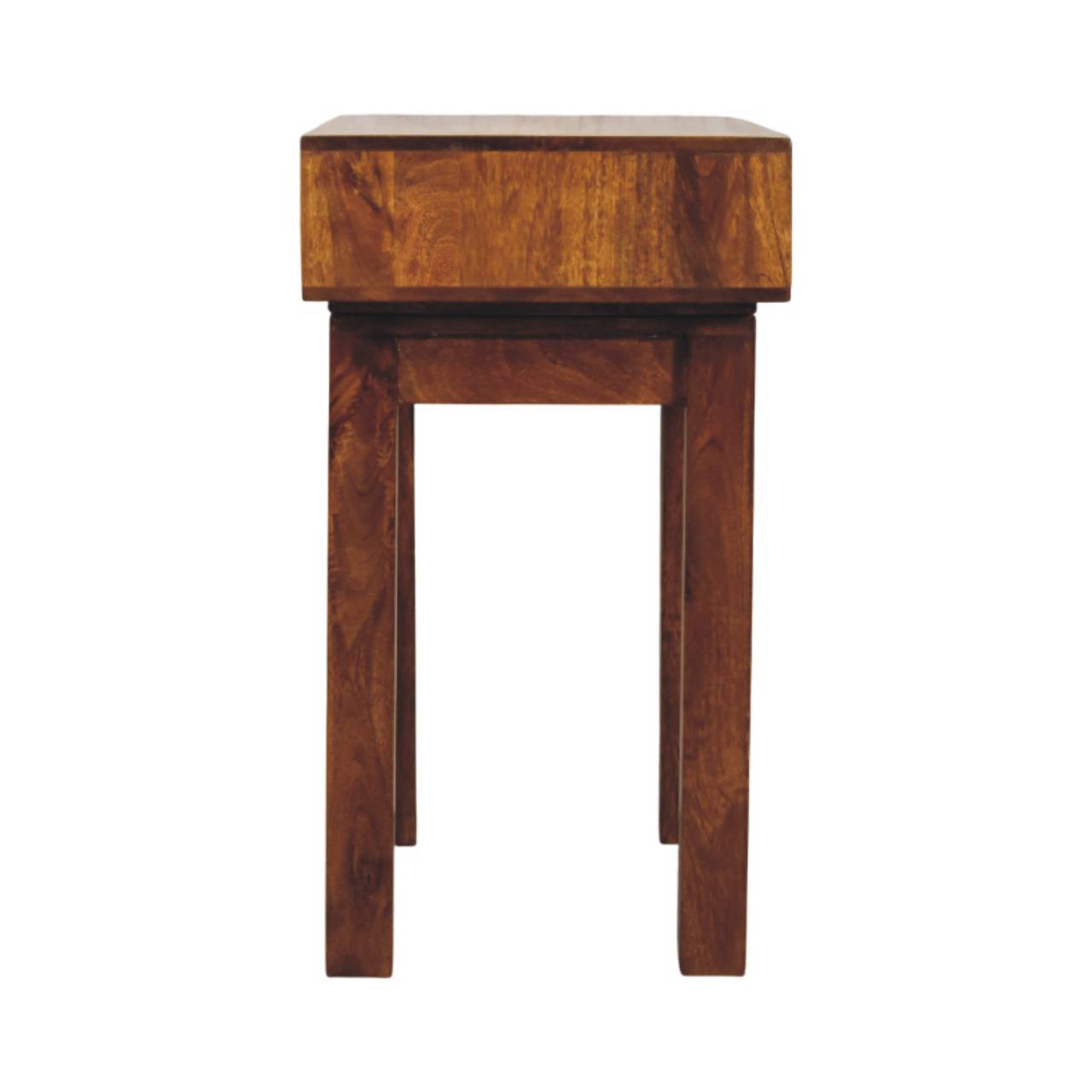 Tula 1-Drawer Chestnut Writing Desk
