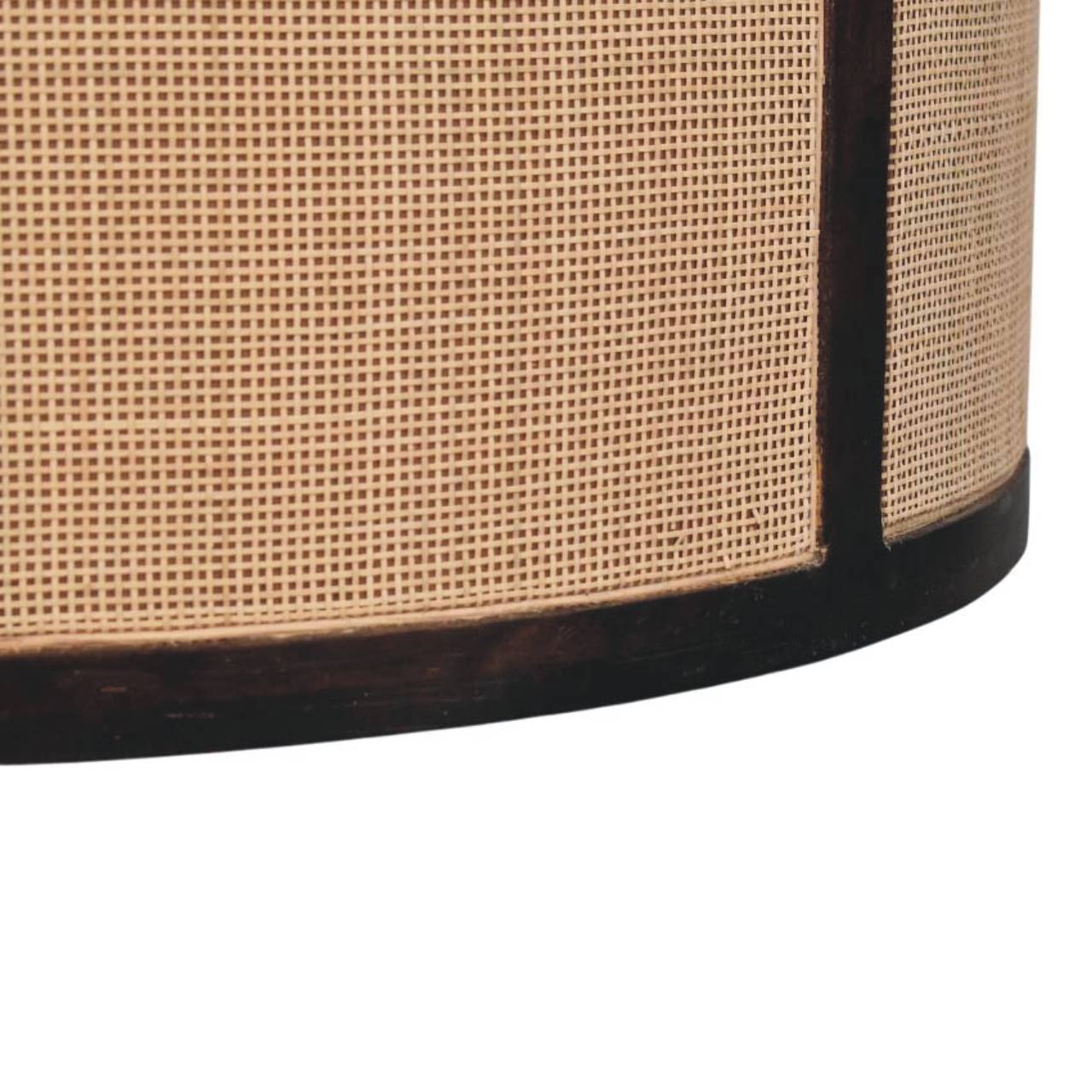 Monaco Round Rattan Centerpiece Storage Bench