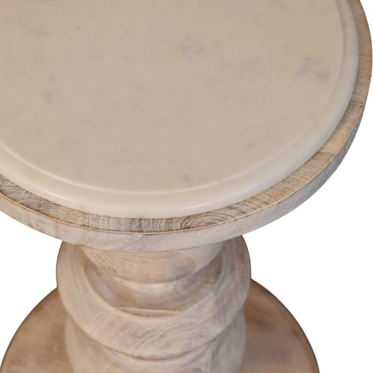 The Bellis Marble Accent Table Accent Piece