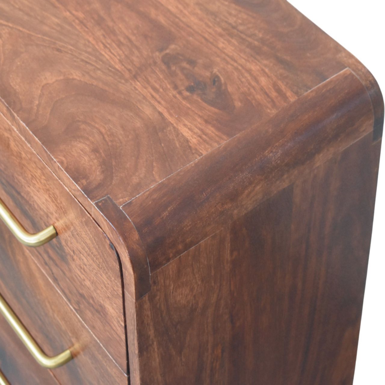 3-Drawer Rounded Chest of Drawers
