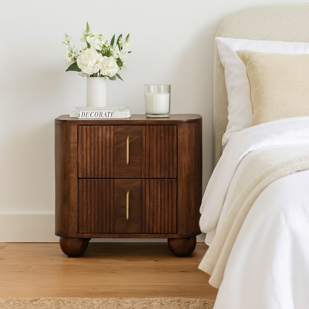 Solis Fluted Mini Sideboard Chest of Drawers