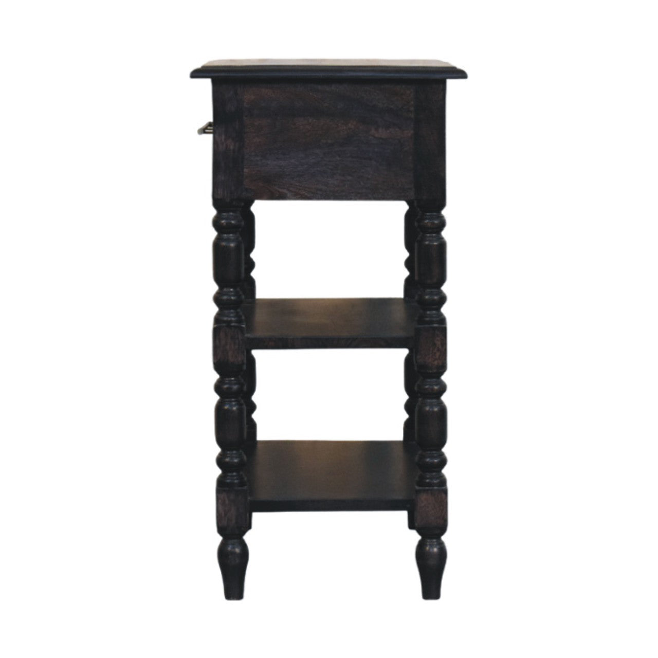 Heritage Turned-Leg Side Table Accent Piece