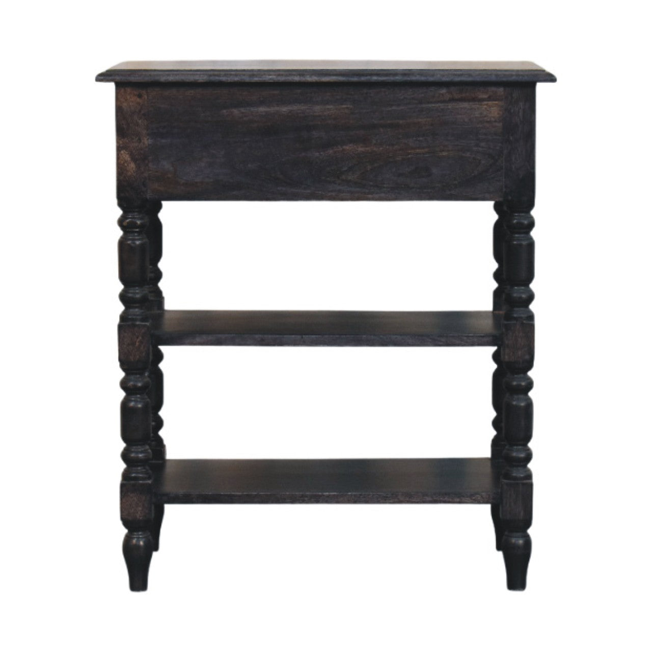 Heritage Turned-Leg Side Table Accent Piece