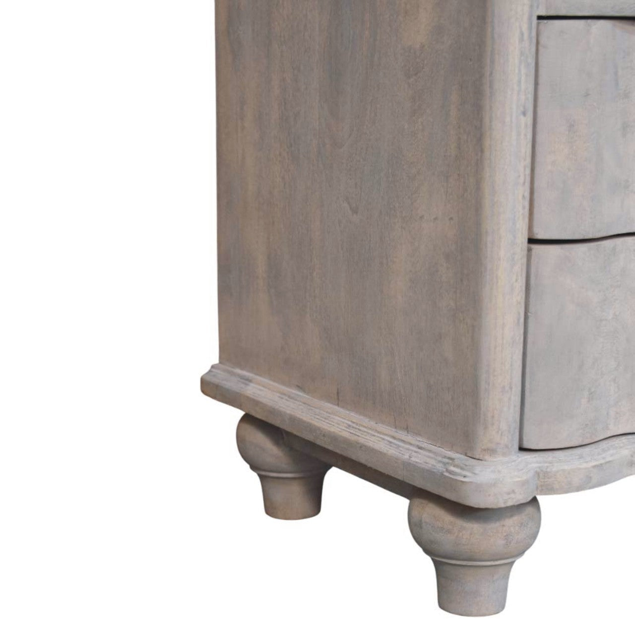 Lume Washed Open-Shelf Bedside