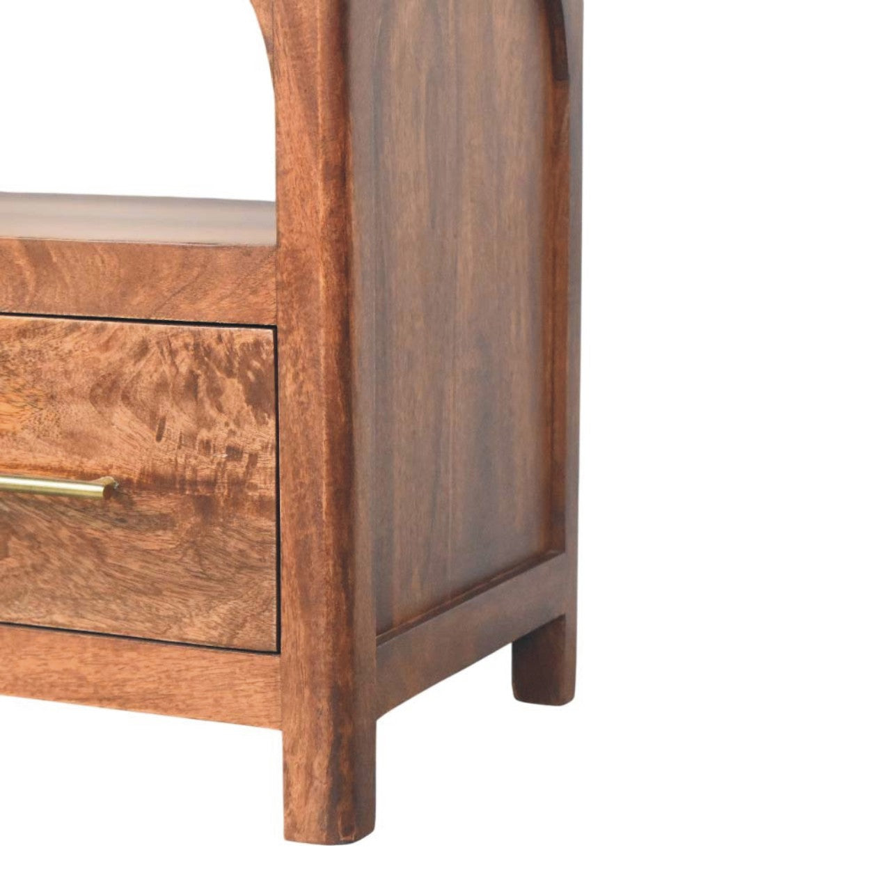 Arc-Line Media Console Table
