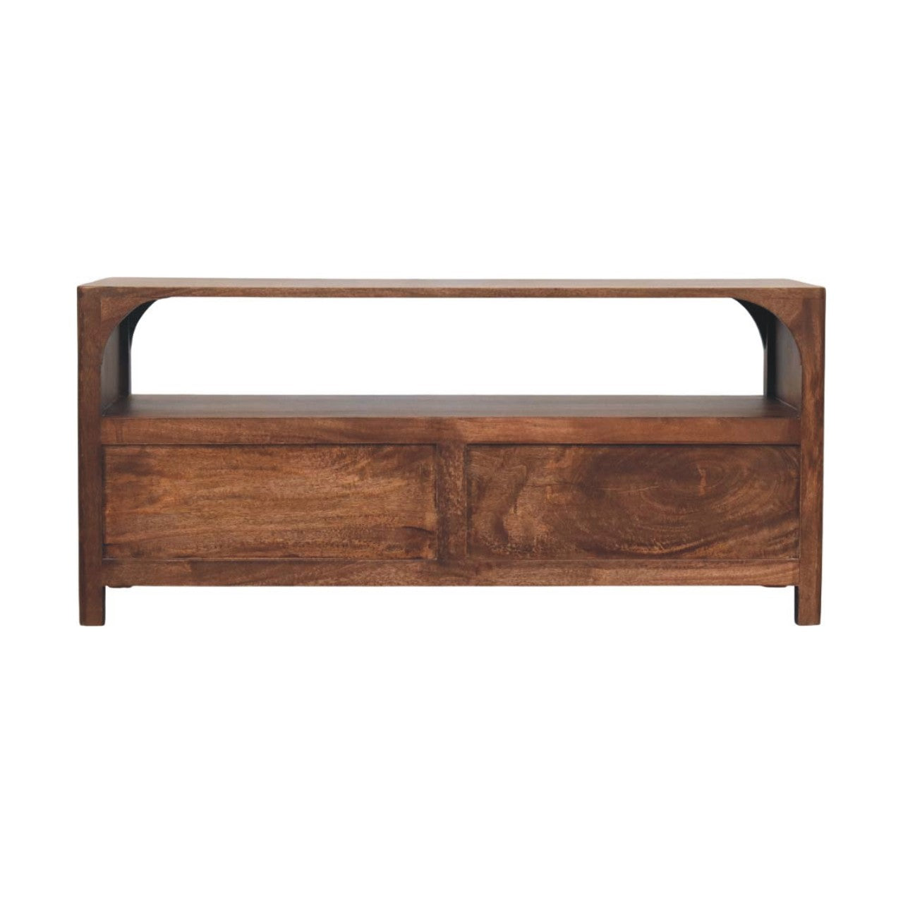 Arc-Line Media Console Table