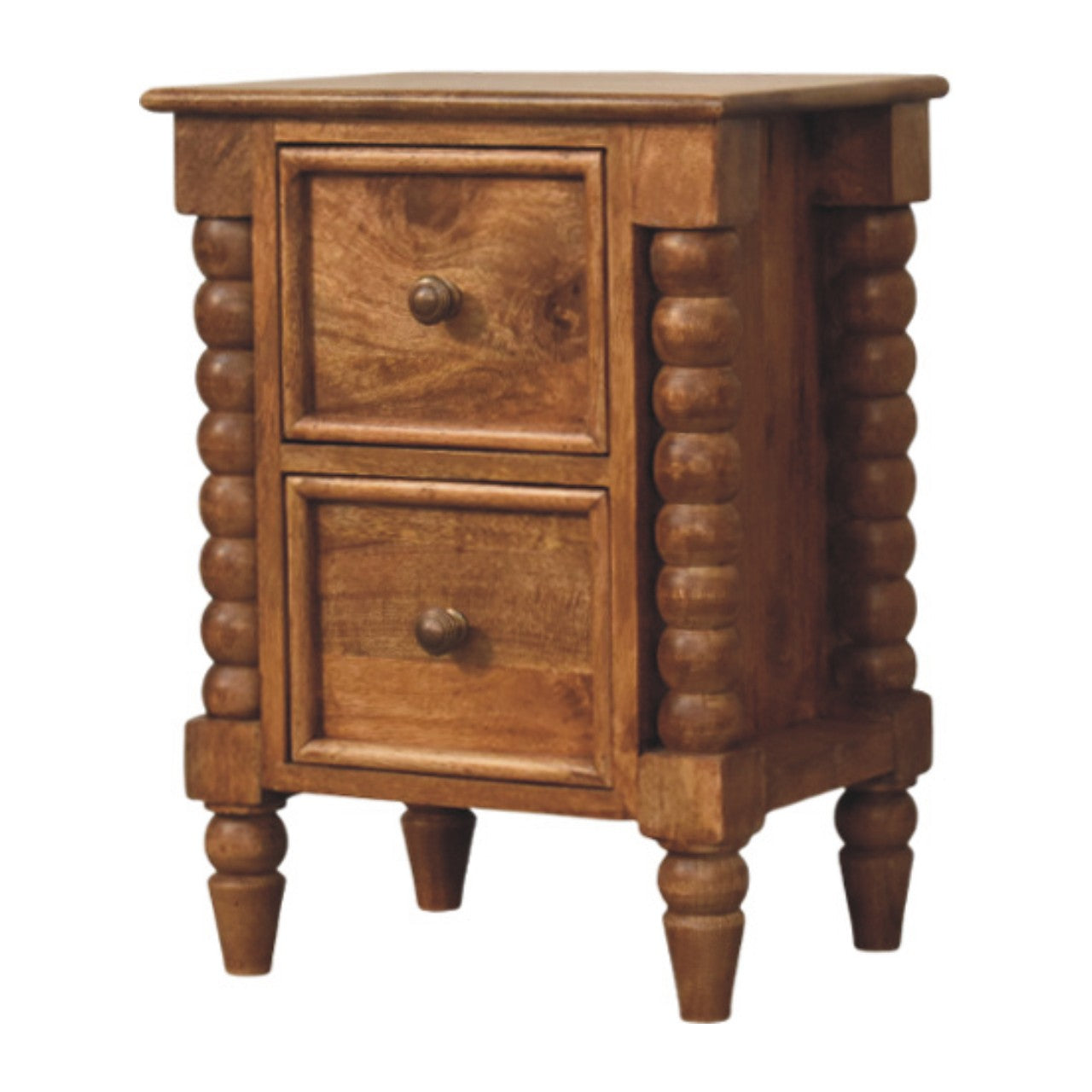 Spindle Amber Bedside