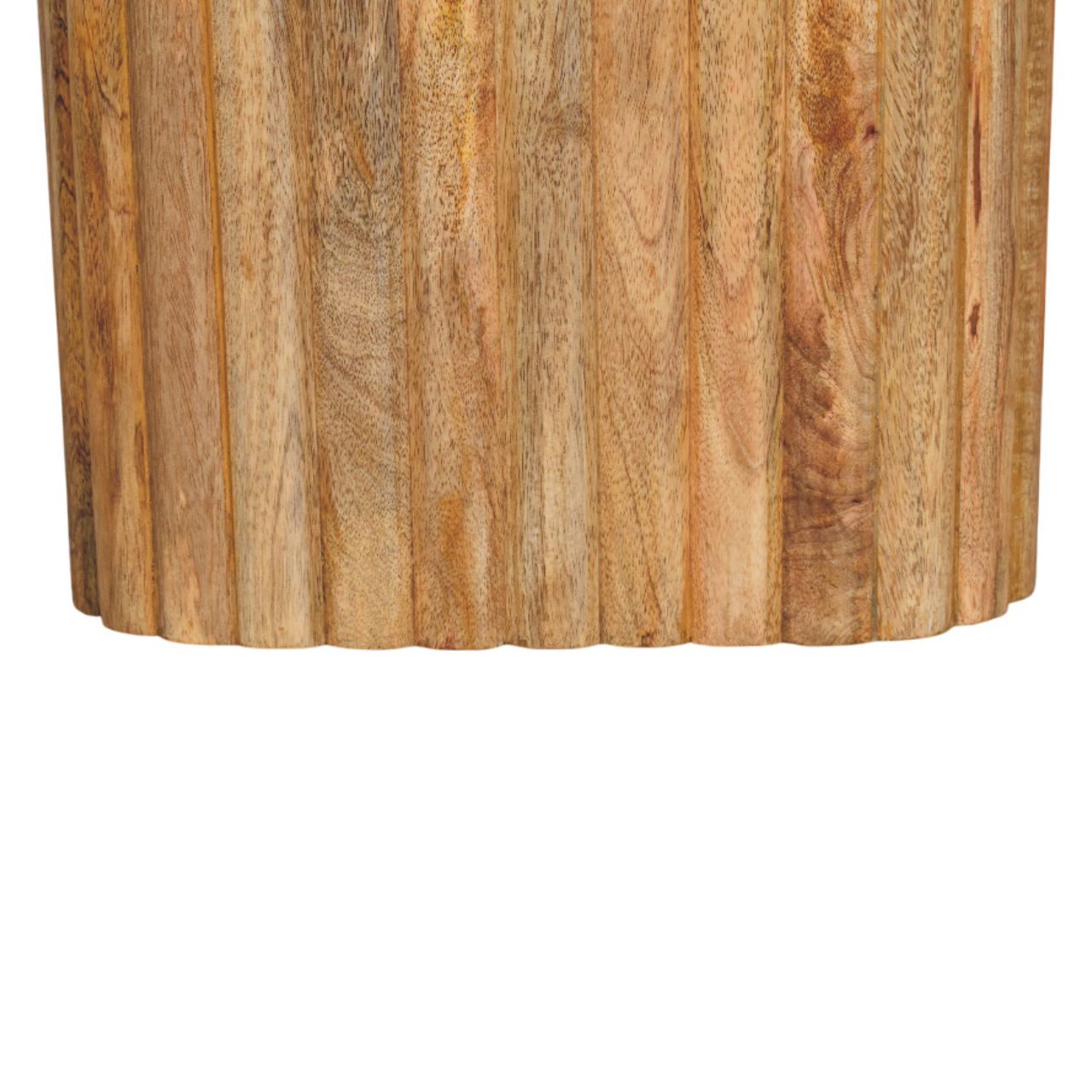 Oakish Marble Side Table Accent Piece