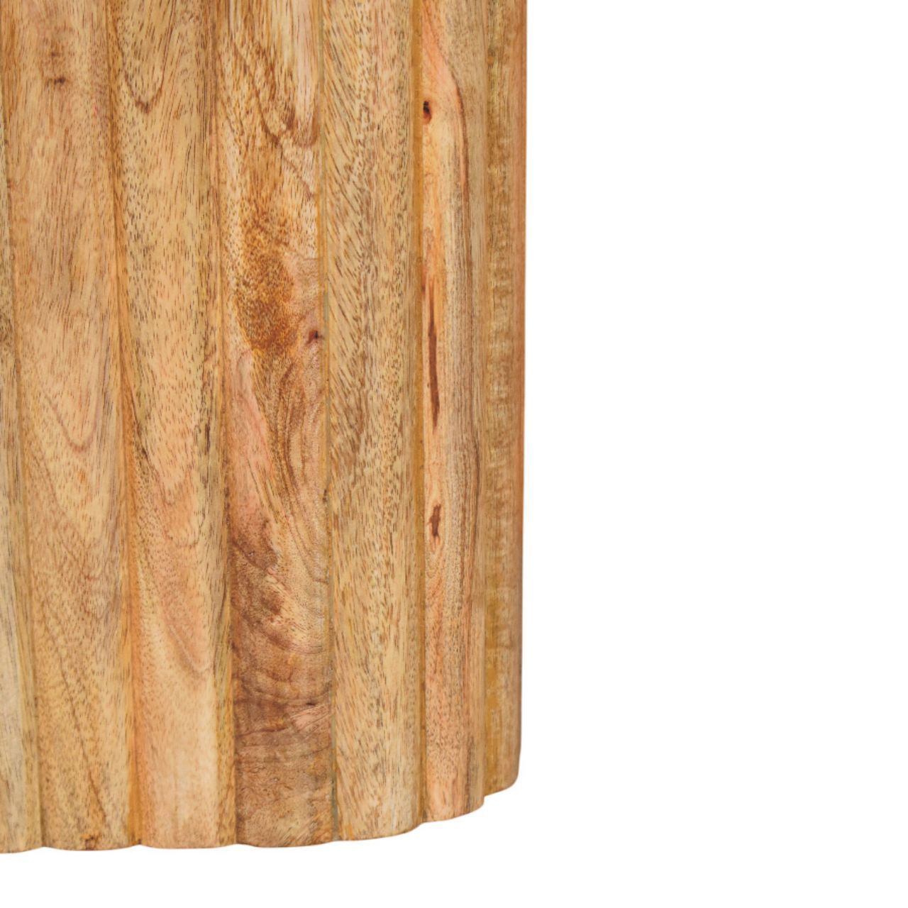 Oakish Marble Side Table Accent Piece