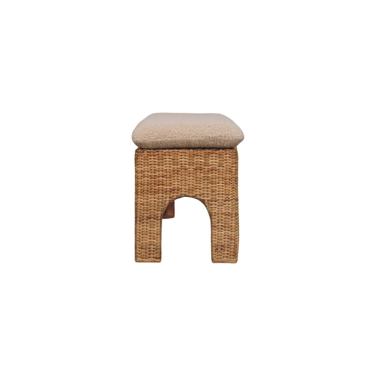 Rattan Harmony Storage Bench