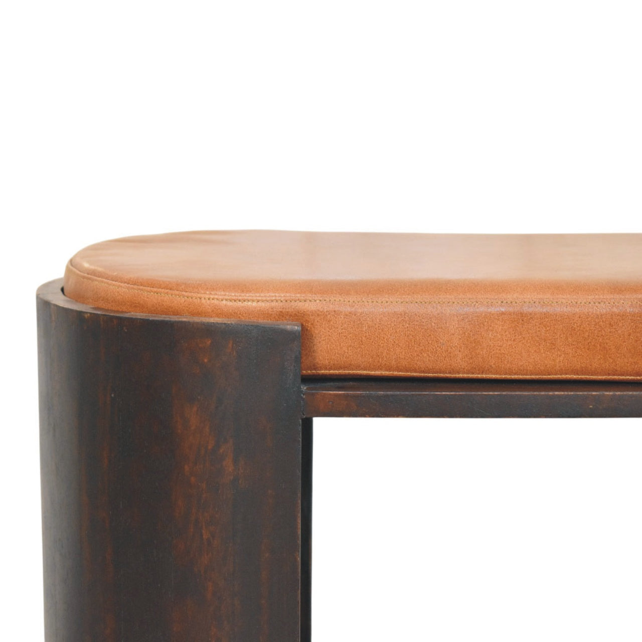 Valencia Leather Shoe Bench