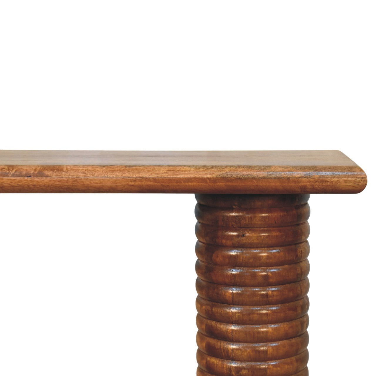 Sculpted Leg Console Table