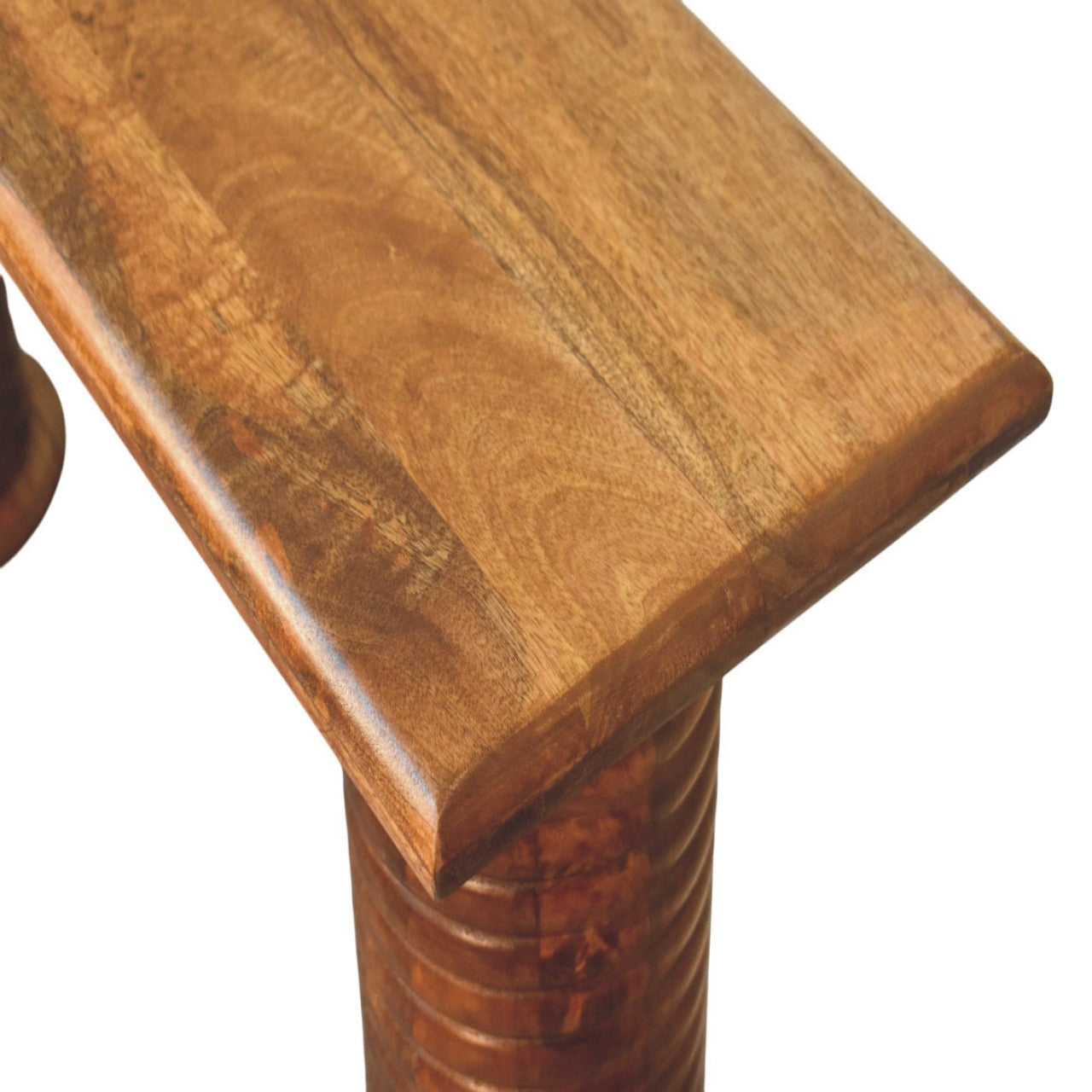 Sculpted Leg Console Table