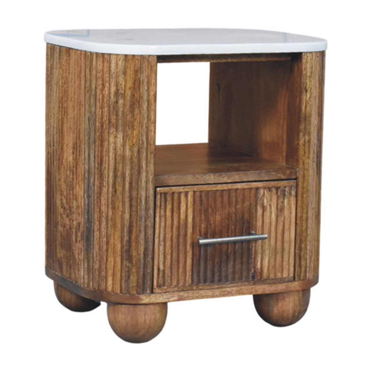 Beaumont Marble Bedside Table