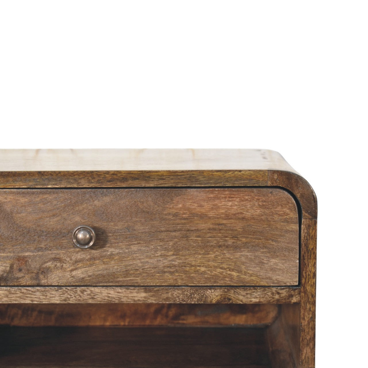 Rounded Edge 1-Drawer Bedside Table