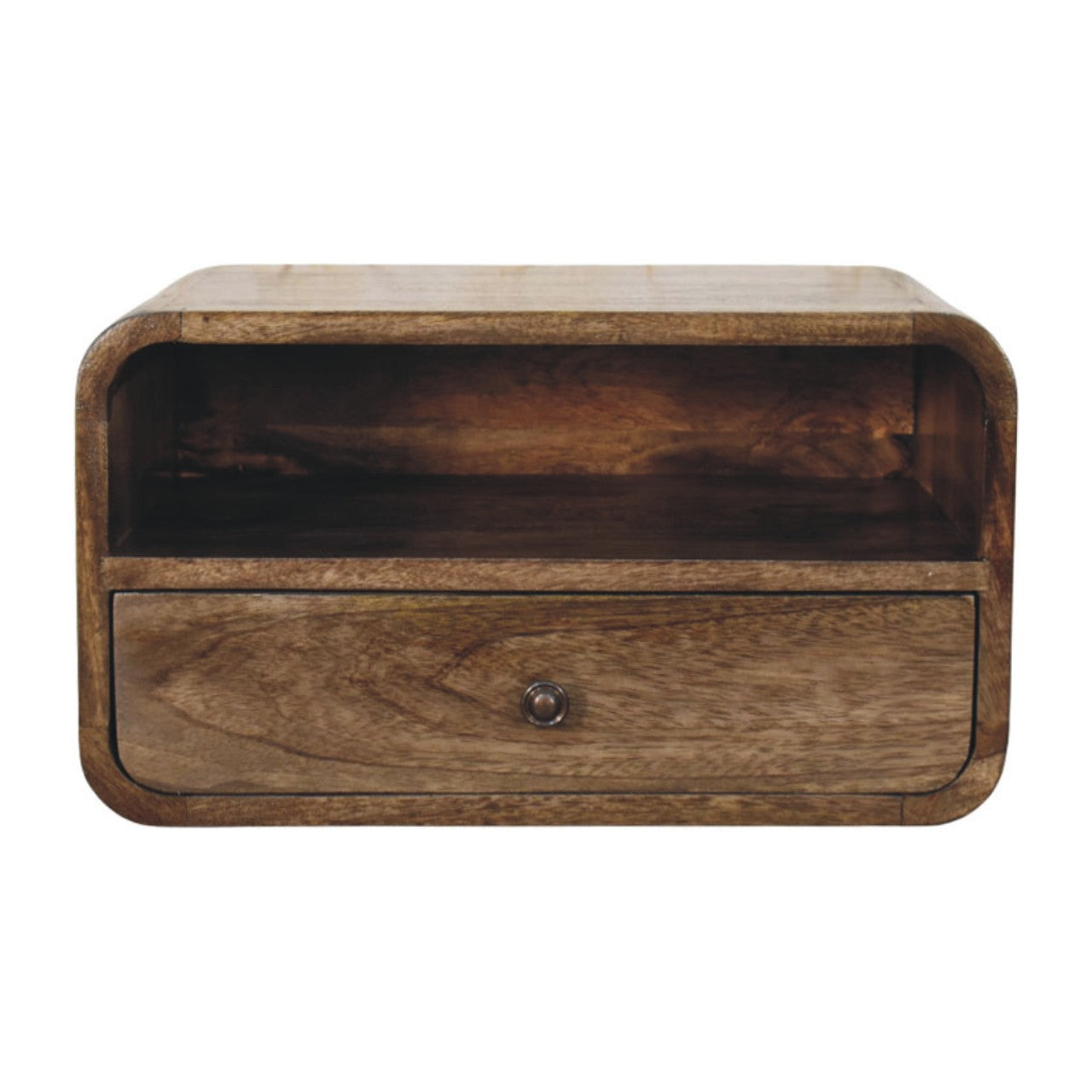 Wall-Mount Open Slot Bedside Table