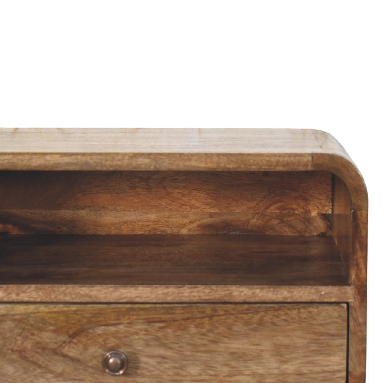 Wall-Mount Open Slot Bedside Table