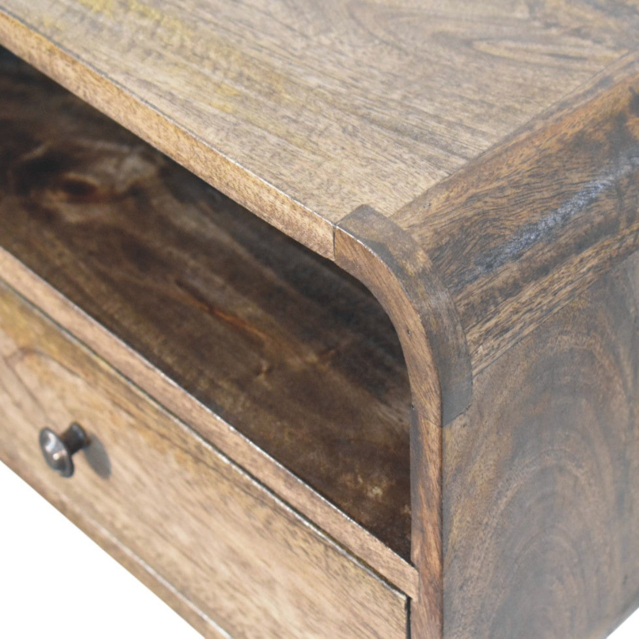 Wall-Mount Open Slot Bedside Table