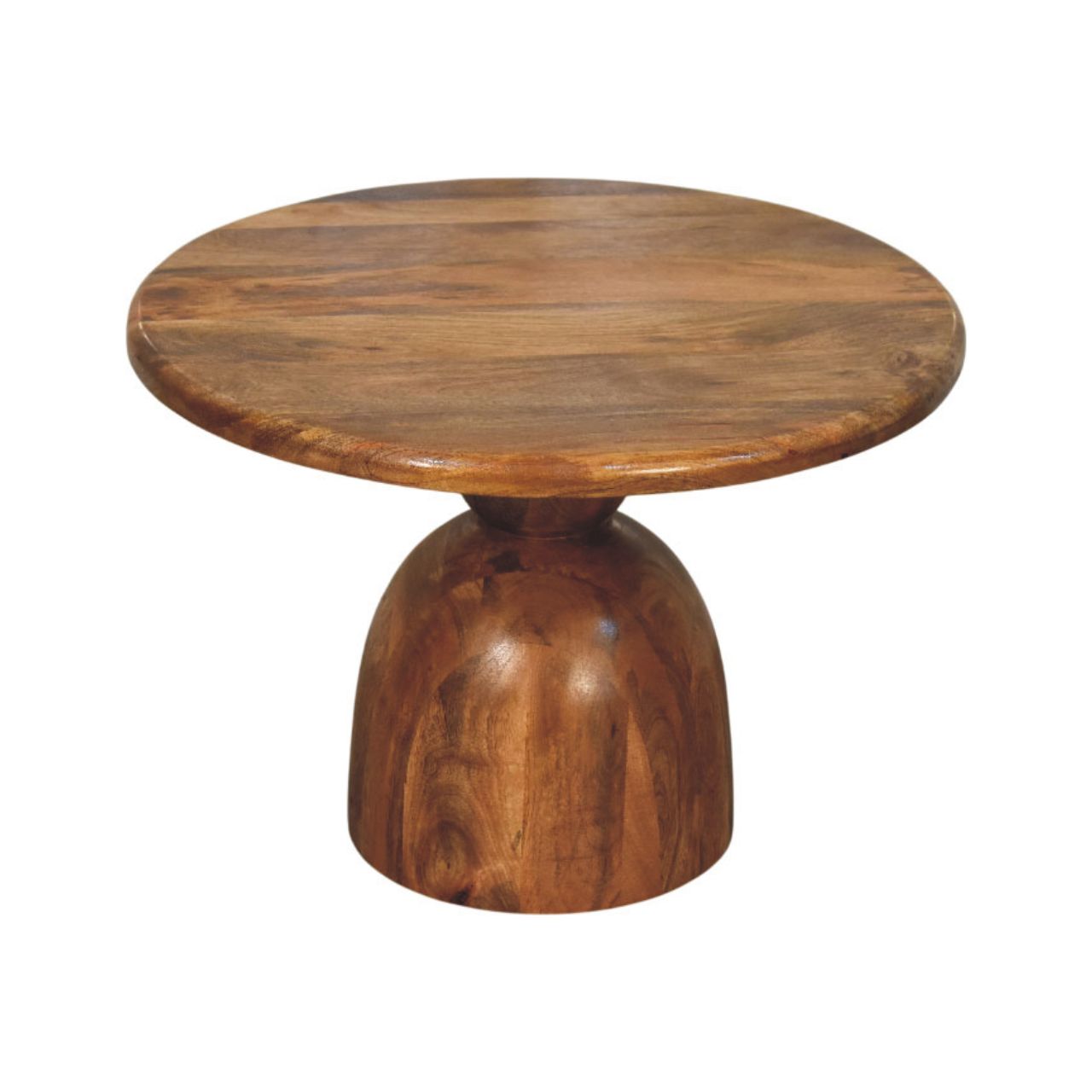 Sculpted Pedestal Coffee Table