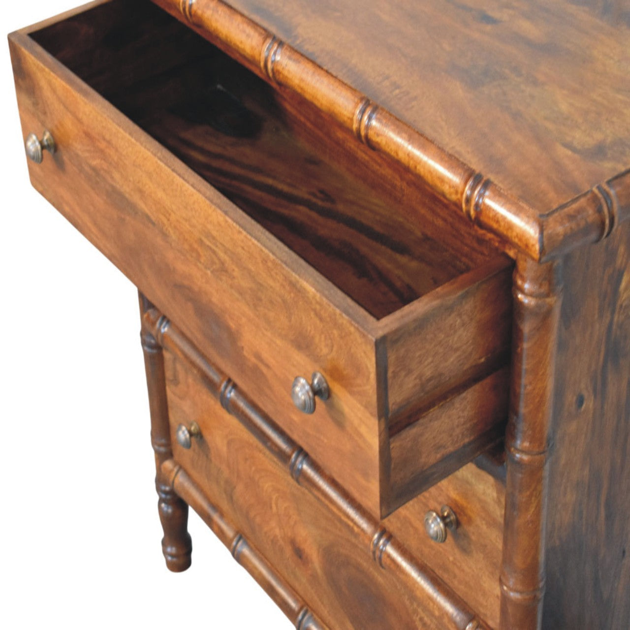 Bamboo 3 Drawer Chest