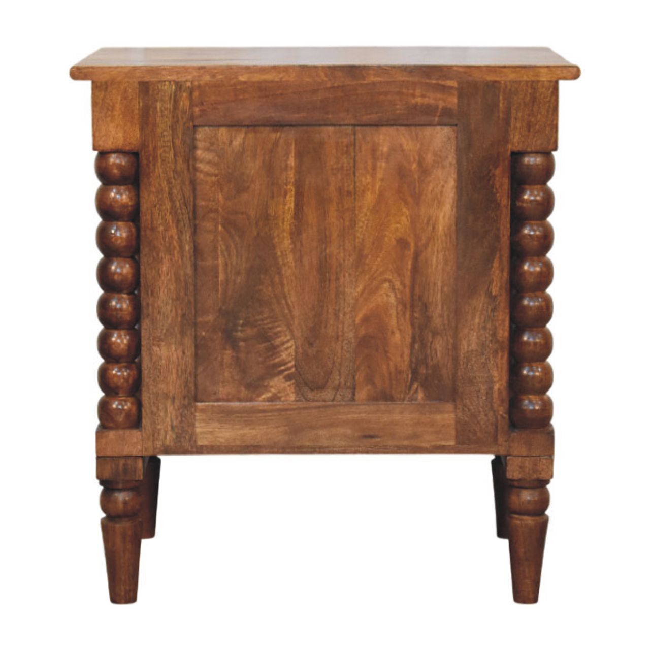Spindle Beaded Bedside Table