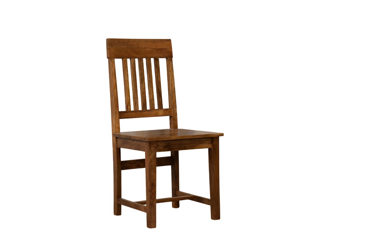Slatted Back Dining Chair