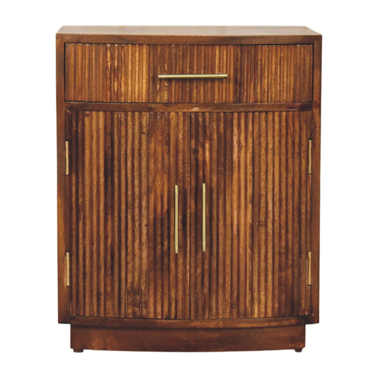 Milan Fluted Bedside Cabinet