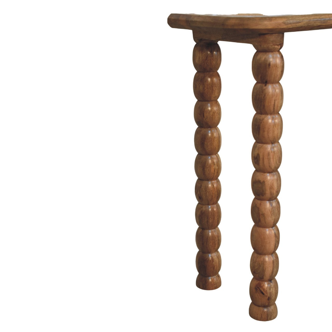 Spindle Rattan Console Table