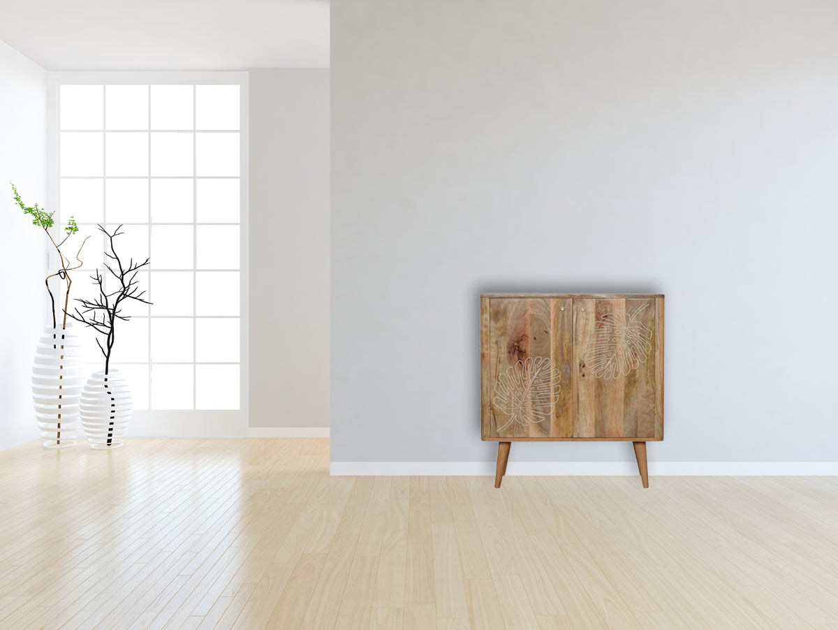 Lead Embossed Resin Cabinet