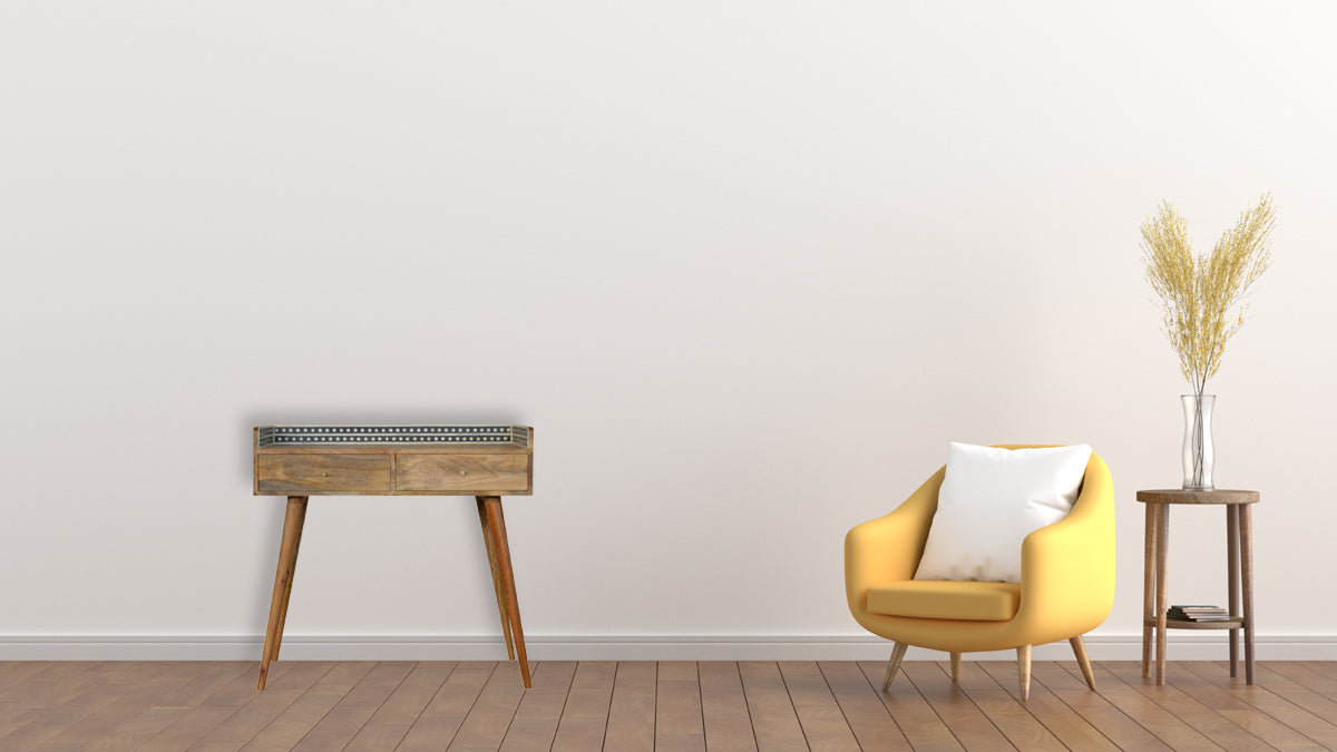 Bone Inlay Gallery Console