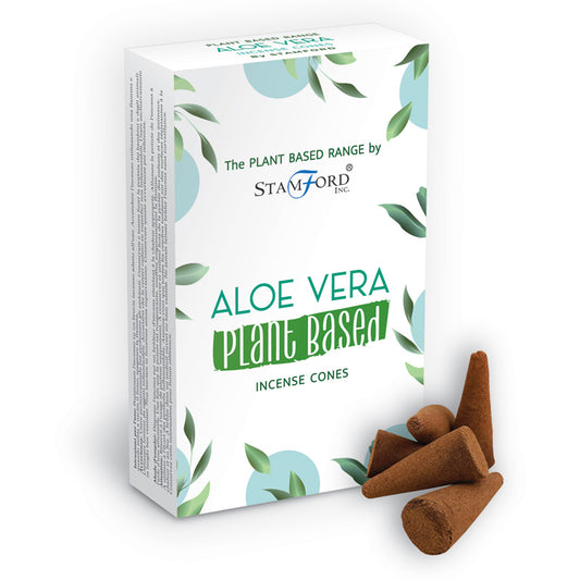 46221 Stamford Plant Based Incense Cones - Aloe Vera