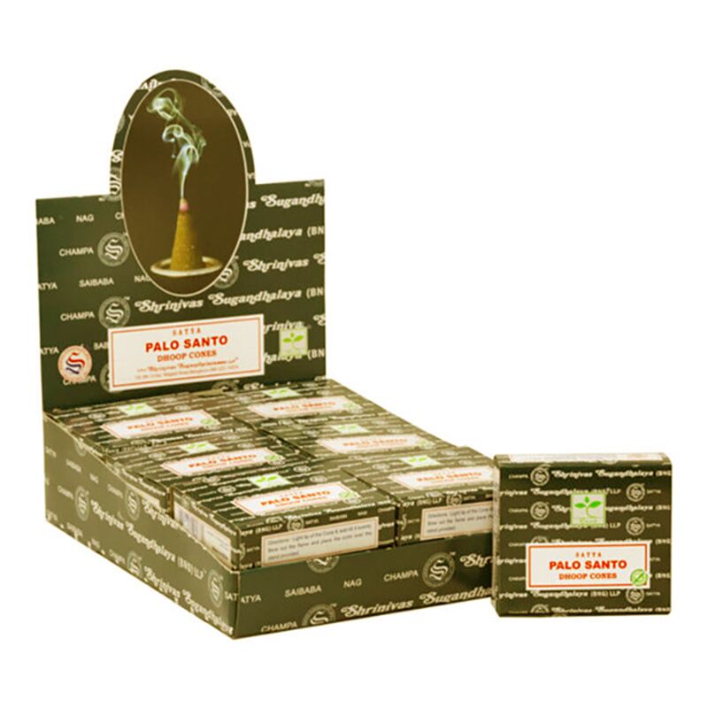 Satya Palo Santo Nag Champa Dhoop Incense Cones