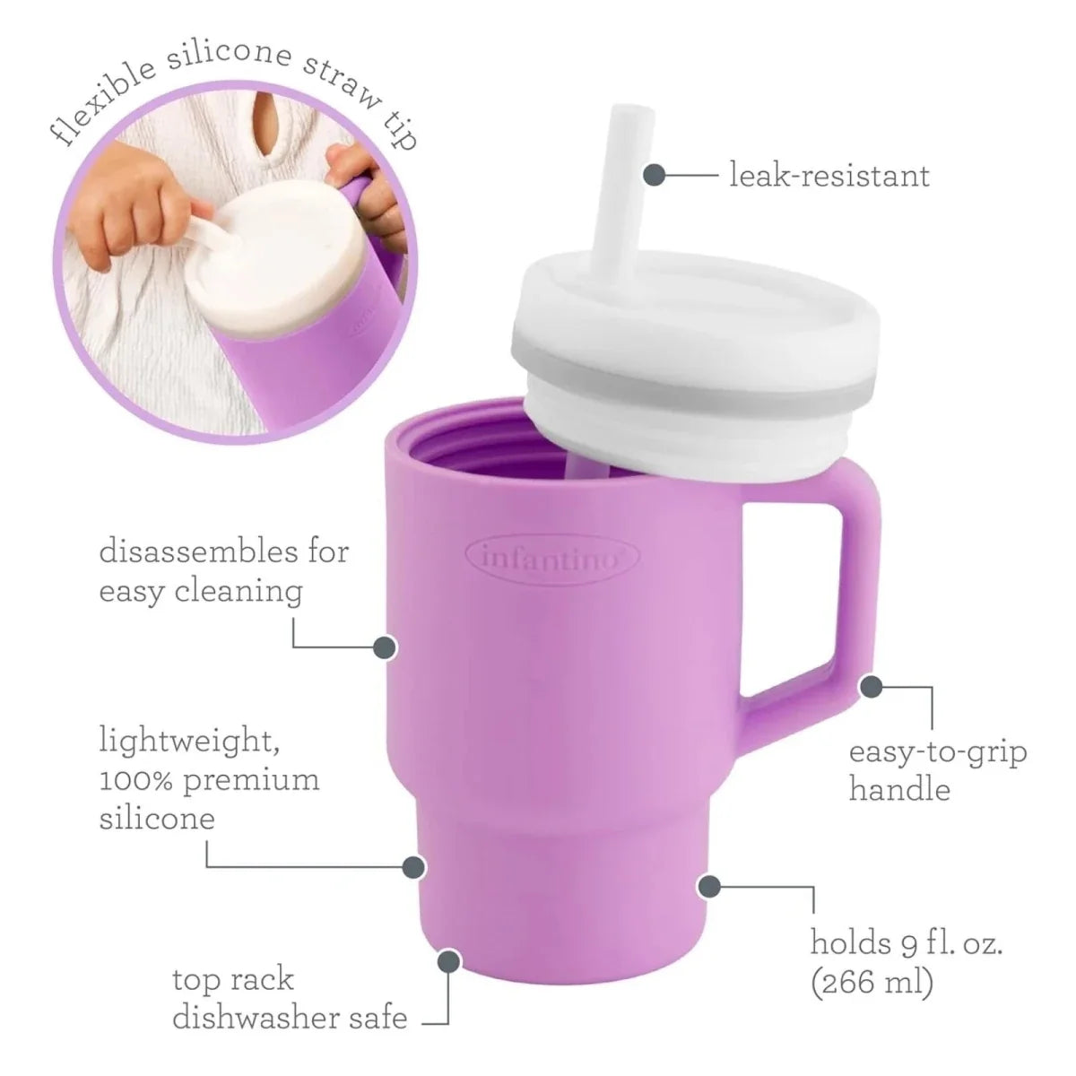 Infantino My First Tumbler - Lilac