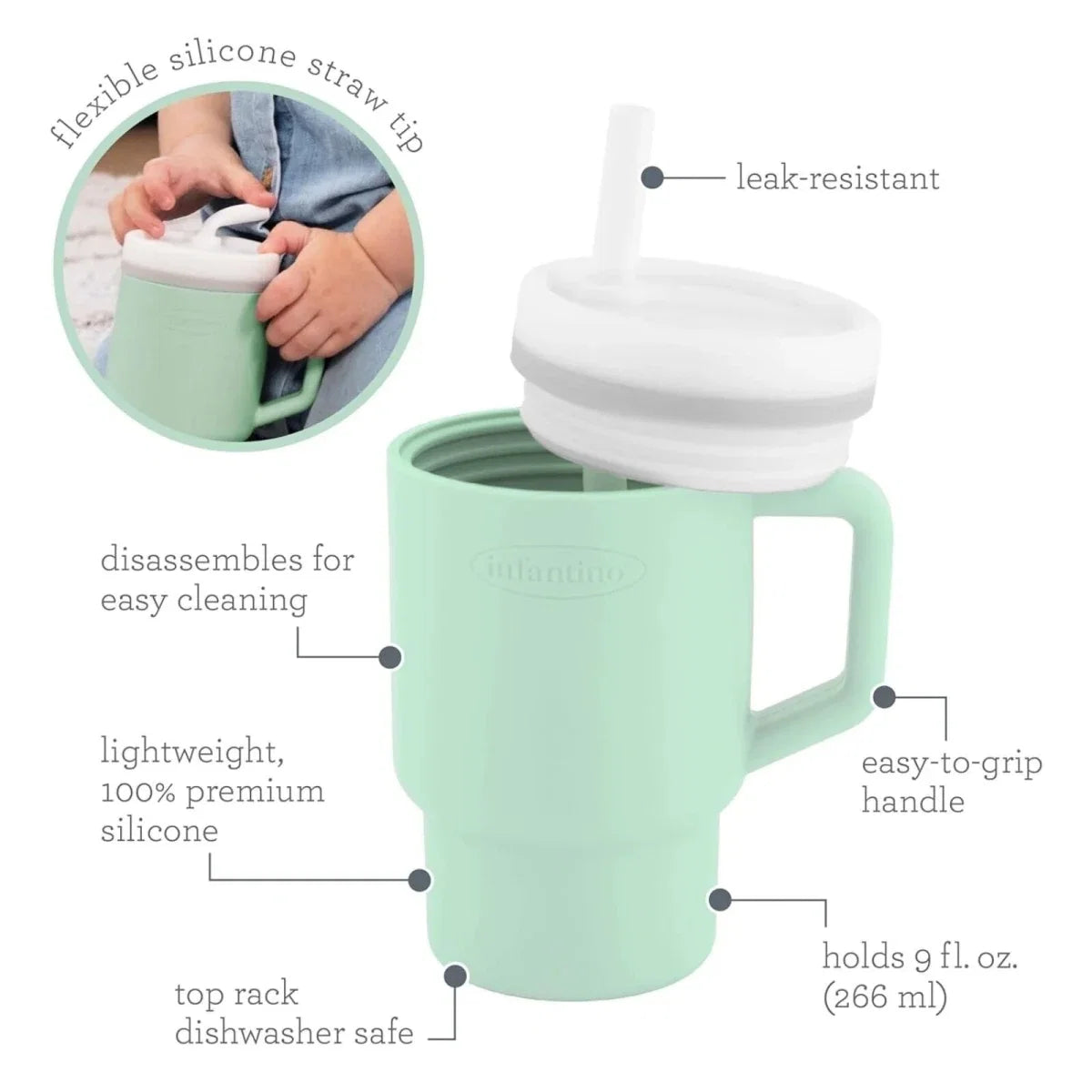 Infantino My First Tumbler - Mint