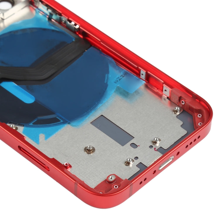 Battery Back Cover (with Side Keys & Card Tray & Power + Volume Flex Cable & Wireless Charging Module) for iPhone 12 Mini, For iPhone 12 Mini