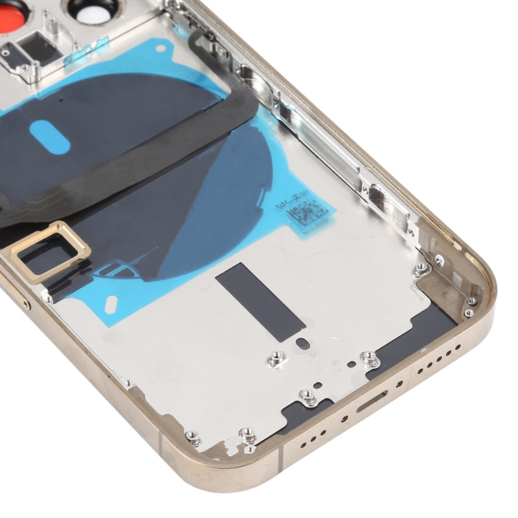 For iPhone 13 Pro Battery Back Cover with Side Keys & Card Tray & Power + Volume Flex Cable & Wireless Charging Module, For iPhone 13 Pro(Assembly)