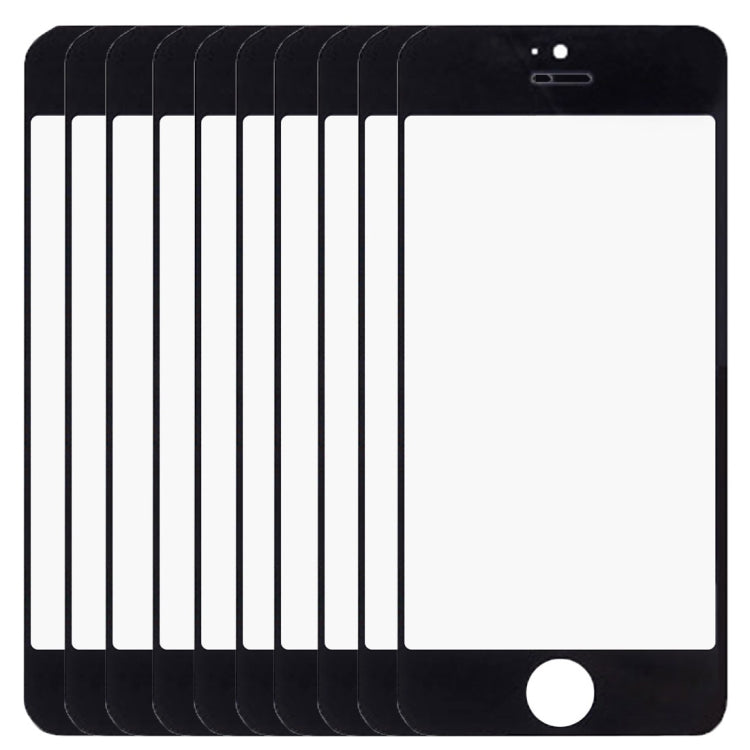 10 PCS for iPhone 5 & 5S Front Screen Outer Glass Lens, 10 PCS for i5 & 5S, 10 PCS for iPhone 5 & 5S