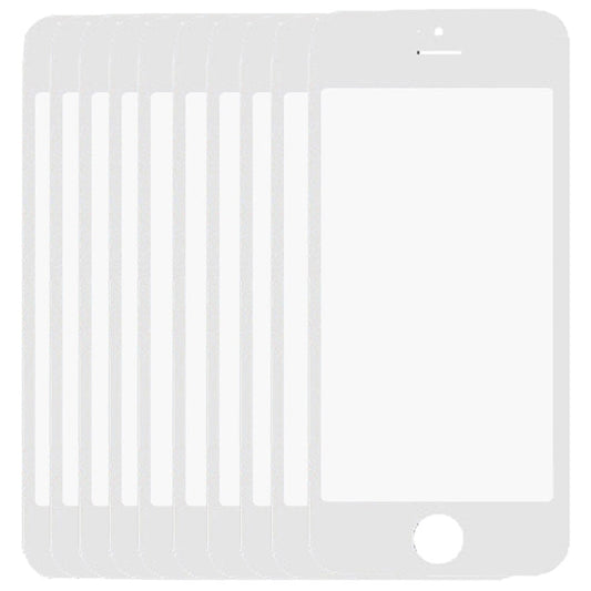 10 PCS for iPhone 5 & 5S Front Screen Outer Glass Lens, 10 PCS for i5 & 5S, 10 PCS for iPhone 5 & 5S