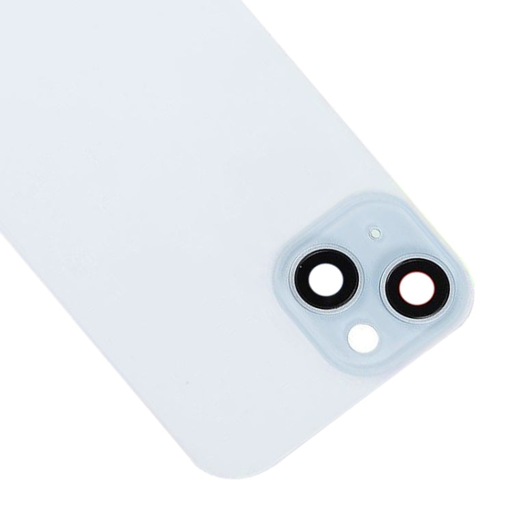 For iPhone 15 Glass Battery Back Cover with Flash Bracket + Wireless Charging Module, For iPhone 15