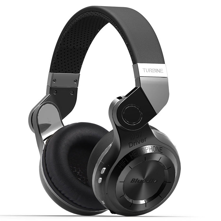 Bluedio T2 Turbine Wireless Bluetooth 4.1 Stereo Headphones Headset with Mic, For iPhone, Samsung, Huawei, Xiaomi, HTC and Other Smartphones, All Audio Devices(Black)